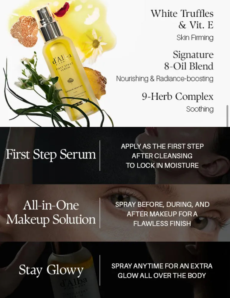 d'Alba - 50ml White Truffle First Spray Serum Mini