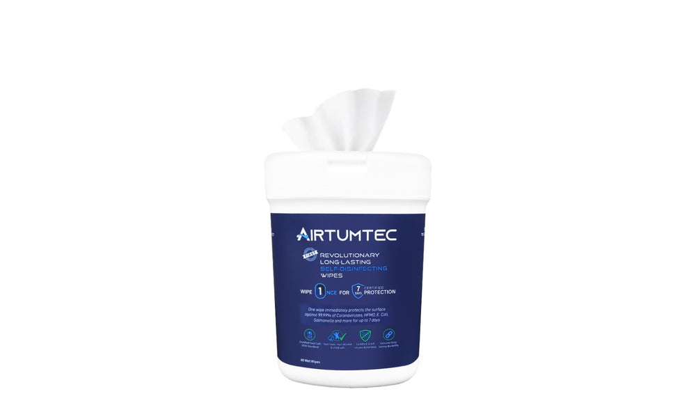 AirTumTec 40 wipes (travel size)